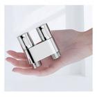 Registro Duplo Metal Cromado Para Ducha Higiênica 2 Saídas Má