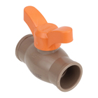 Registro Esfera PVC Marrom Roscável  1" 32mm Equation