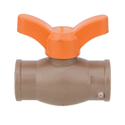 Registro Esfera PVC Marrom Roscável  1" 32mm Equation