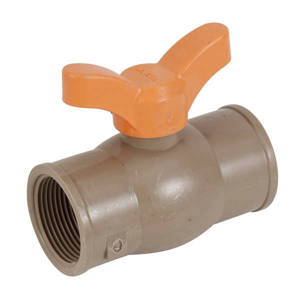 Registro Esfera PVC Marrom Soldável 1.1/4" 40mm Equation