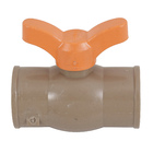 Registro Esfera PVC Marrom Soldável 1.1/4" 40mm Equation