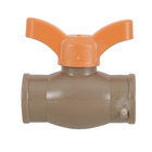 Registro Esfera PVC Marrom Soldável 1" 32mm Equation