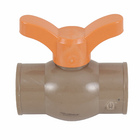 Registro Esfera PVC Marrom Soldável 2" 60mm Equation