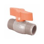 Registro Esfera com Rosca Externa PVC 1/2" 20mm Plastilit