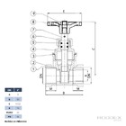 Registro Gaveta 2 Padrão Saneamento Nbr 14580 Latão Forjado N