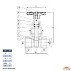 Registro Gaveta Saneamento 3/4 Latão Forjado Ivm Italy