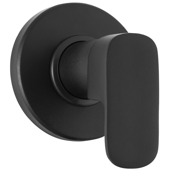 Registro Monocomando Flat 3/4 Black Dn20