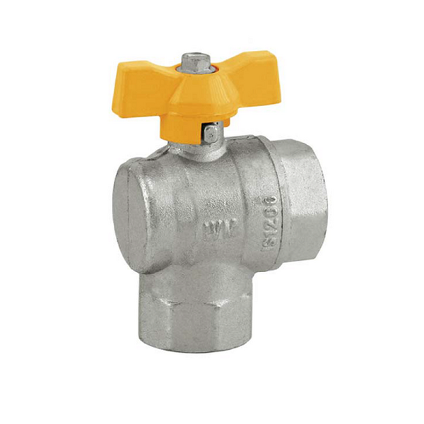 Registro Para Gás Esfera Angular 1/2 X 1/2 F X F Ivm Italy Bo