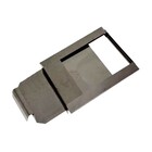 Registro Regulador Chamine Chapa Aço Inox Popular 20x30cm