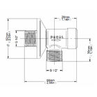 Registro Regulador de Vazão Standard Cromado Docol