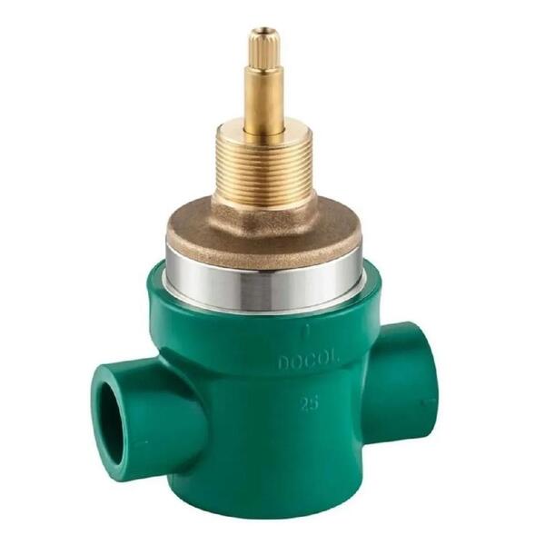 Registro Tipo Gaveta Basetec Ppr 1/4 Volta 25mm Docol 00568400