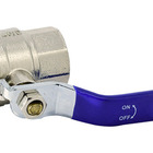 Registro Válvula De Esfera Passagem Plena Alavanca 3/4 Metal