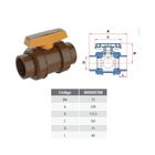 Registro Válvula Esfera 75mm Soldável Com Duas Porcas Tigre