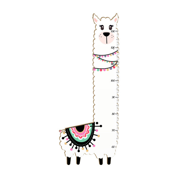 Régua De Crescimento Bebê Decoração Animais Infantil