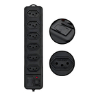 Régua De Tomadas Filtro De Linhas 6 Tomadas 1m Bivolt