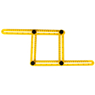 Regua Medida Multi Angulo Amarelo