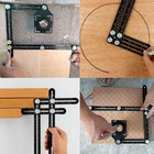 Régua Multi Ângulos Para Medir Piso Azulejo Porcelanato