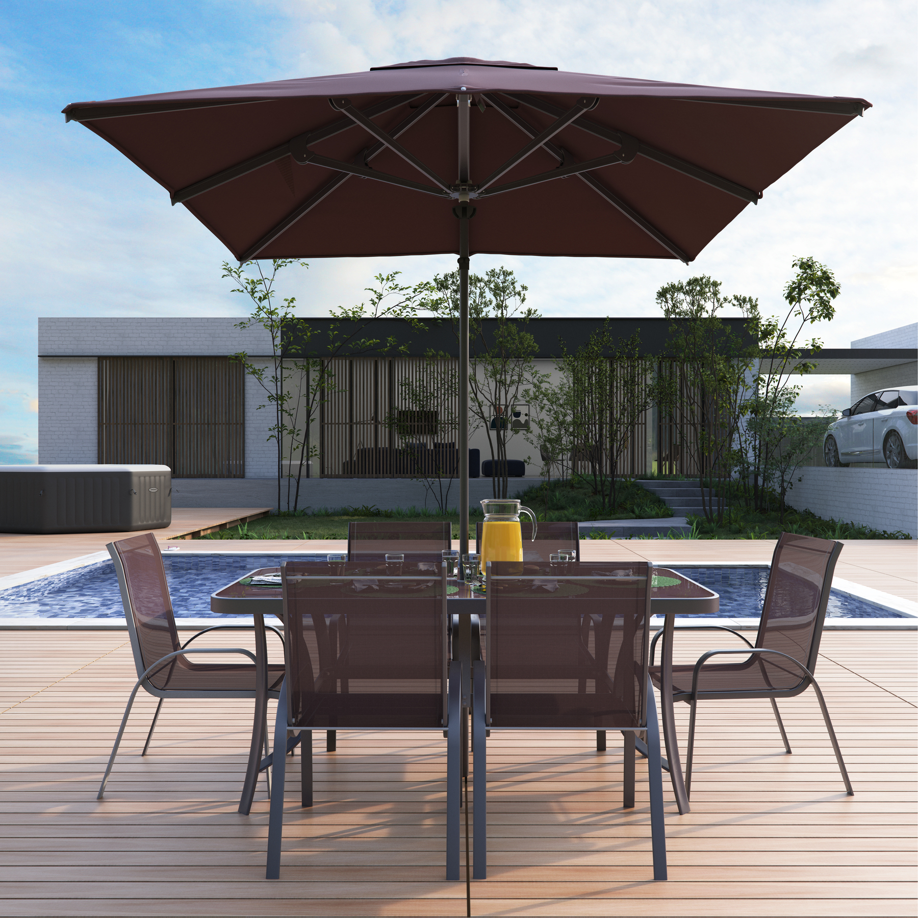 Régua para Deck de Madeira Eucalipto Saligna 9,5x200cm Madvei