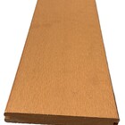 Régua Para Deck Maciço De Composto Plástico e Madeira WPC cor