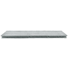 Rgua para Deck de Madeira Plstica 12x240cm Branco Carrara InBrasil