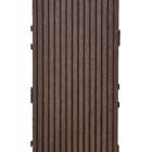 Régua para Deck Madeira Plástica Komi 15x120cm Marrom