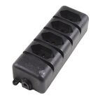 Régua Para Extensão Com 4 Tomadas De 3 Pinos 20a Kahel - Preto