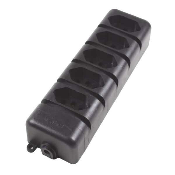 Régua Para Extensão Com 5 Tomadas De 3 Pinos 20a Kahel - Preto