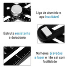 Régua Para Medir Corte De Porcelanato Piso Azulejo