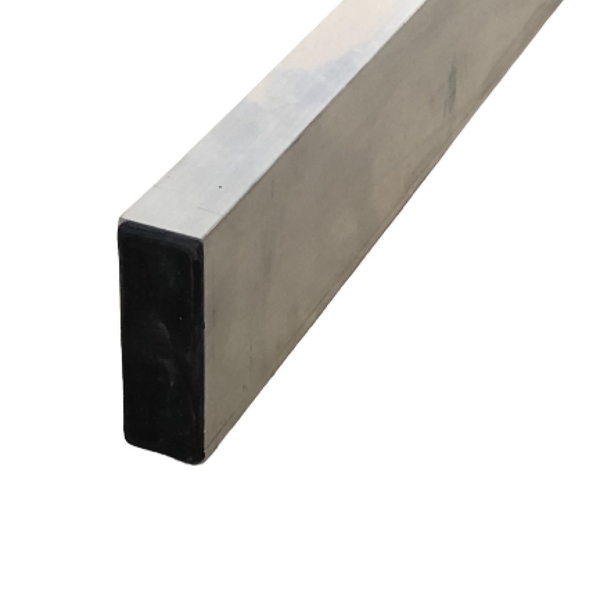 Régua Pedreiro Alumínio Grosso 3x1 Polegadas C/ 1,50m