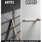 Regua Pedreiro Perfil Aluminio Retangular 50mm X 25mm 2x1 Pol