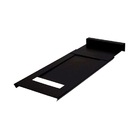 Regulador De Fumaça P/fogão A Lenha De Aço Pintado Preto