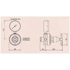 Regulador De Pressão Famabrás Frg-45b 30 Kg - Sem Conexões