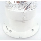 Regulador De Vazão De Ar Rva 150mm Plástico Sicflux