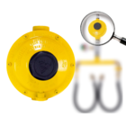 Regulador Gás Semi Industrial 12kg Baixa Pressão P13 E P45