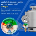 Regulador Registro De Gás Blindado Com Monômetro Vazão 1kg/h