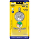 Regulador Registro De Gás Blindado Com Monômetro Vazão 1kg/h
