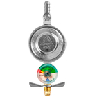 Regulador Registro De Gás De Cozinha Com Monômetro Vazão 1kg/