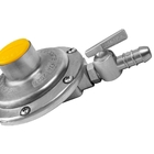 Regulador Registro De Gás De Cozinha Com Monômetro Vazão 2kg/