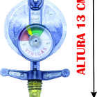 Regulador Visor Click Com Medidor De Gás Mangueira De Engate