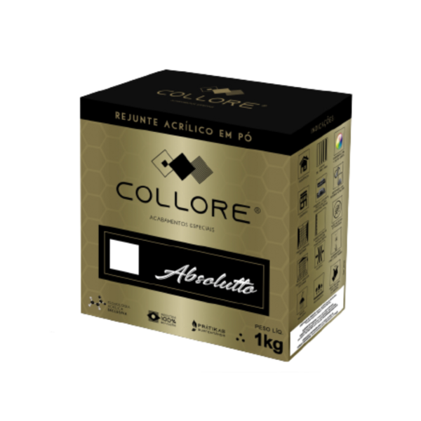 Rejunte Acrílico Absoluto cor Areia - Collore Pratiko 1kg