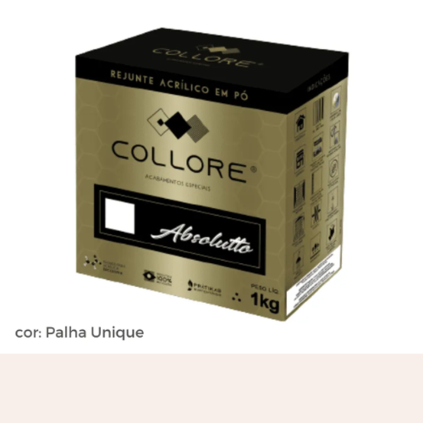 Rejunte Acrílico Absoluto Cor Palha Unique - Collore Pratiko