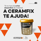 Rejunte Acrílico Bicomponente Extraliso Ceramfix Creme