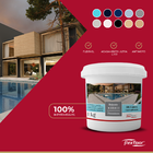 Rejunte Acrílico Flexfloor 1kg Azul Royal