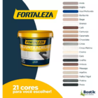 Rejunte Acrílico Fortaleza Areia 1kg