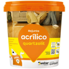 Rejunte Acrílico Kraft 1 Kg Anti Fungo Quartzolit.