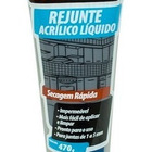Rejunte Acrílico Líquido Pronto Bautech  470g - Cores - Branco