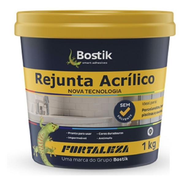 Rejunte Acrílico Para Piscinas Fortaleza 1kg - Azul Profundo