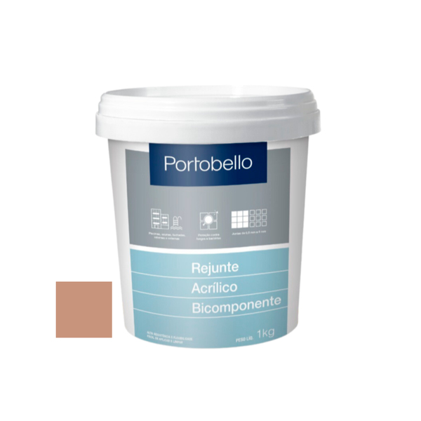 Rejunte Acrílico Patina Chocolate 1kg Portobello