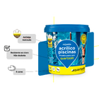 Rejunte Acrílico Premium Azul Cobalto 1 Kg Quartzolit