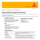 Rejunte Acrílico Quartzobrás 1kg Cinza Barot